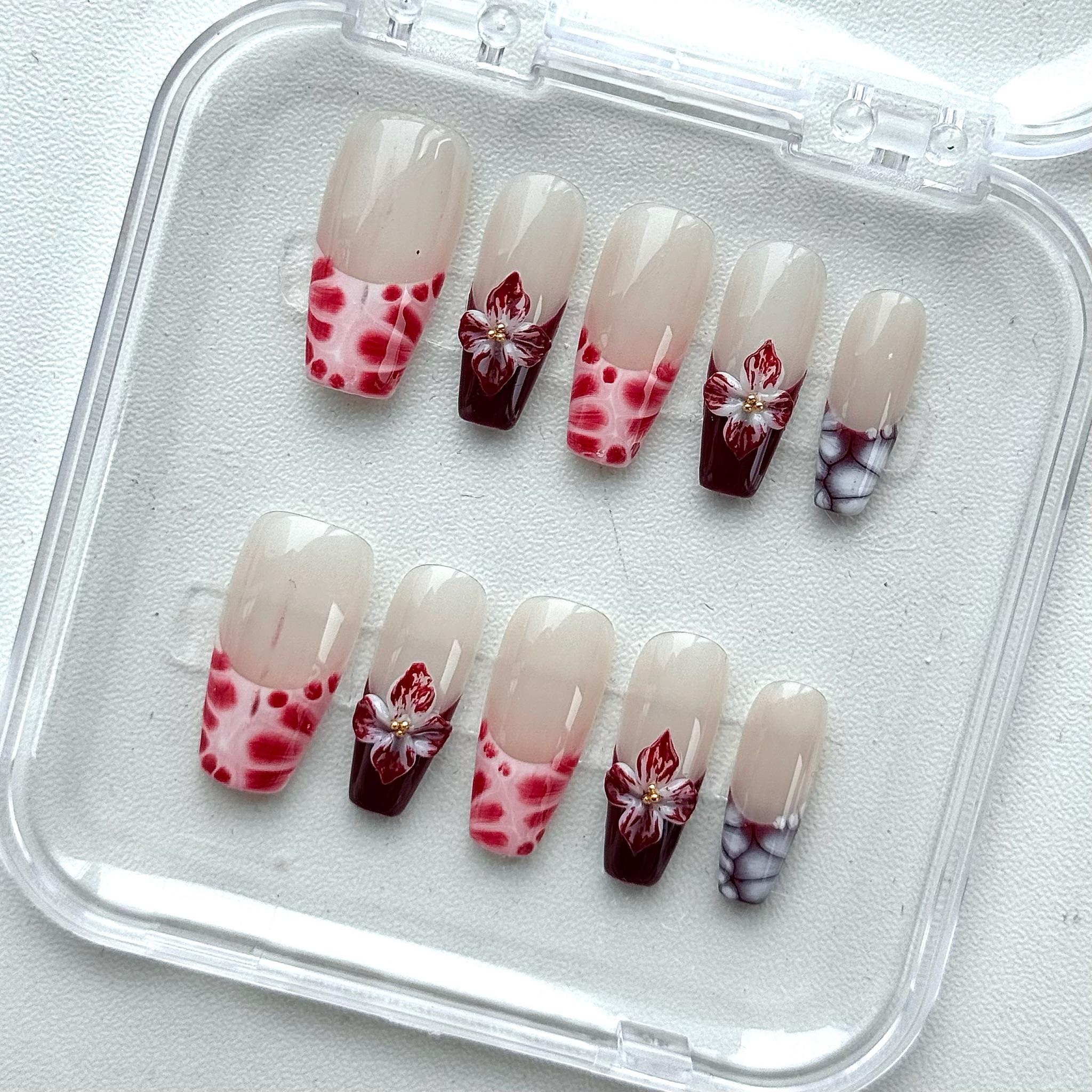 H01a MAUI BLOSSOM (Coffin Shape)